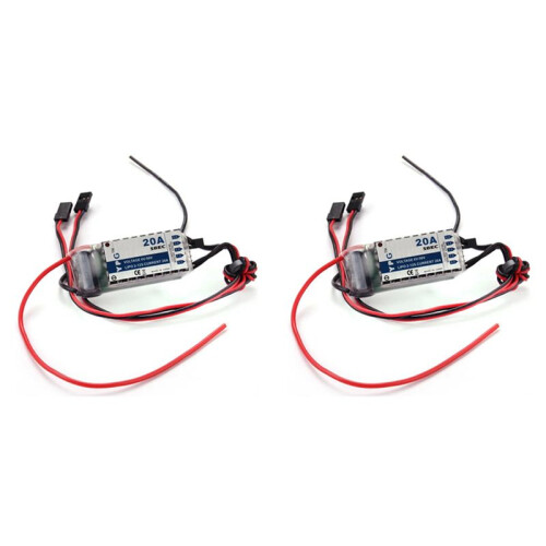 2X 20A HV SBEC High Quality for RC Model Airplane No Programming Required High Voltage Input (2-12S Lipoly) 1