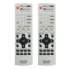 2X Ersatzfernbedienung EUR7631020 für  DVD-S24 DVD-S27 DVD-S27K DVD-S27P DVD-S27S DVD-S27U DVD-S27UP-S