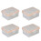 4X for  ILCE-9 A7M3 A7R3 A9 7RM3 Camera NPFZ100 Battery Plastic Holder Case Battery Storage Box 1
