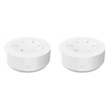 2X Tuya Zigbee Knob Button Scene Wireless Random Sticker Home Dimming Scene