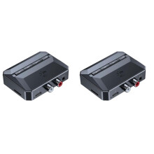 2X NFC -Ontvanger, 5.3 AUX-Adapter voor in de Auto, Draadloze Audio-Ontvanger voor Stereo/Luidspreker/Muziek Thuis