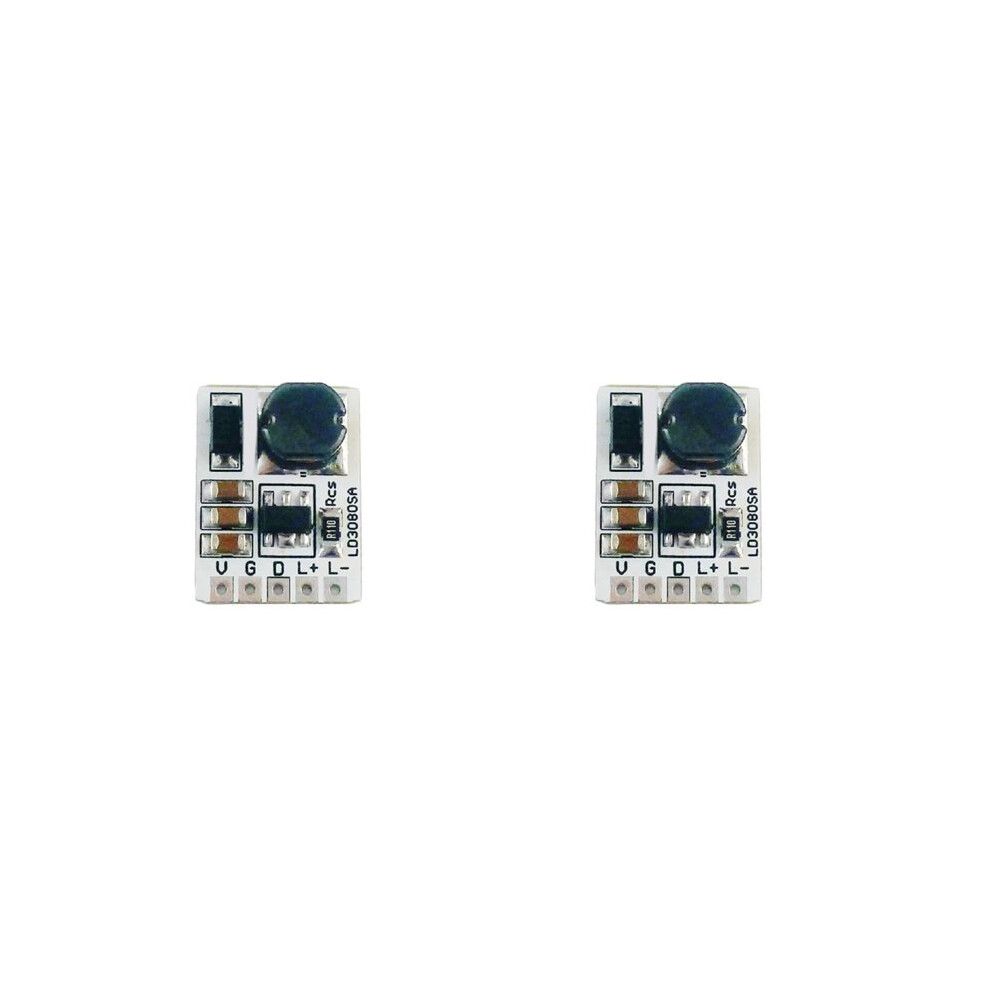 2X Ld3080sa 20W 3.5-30V Step-Down Hb Led Driver Module - Buck Constant Current Module 910Ma 4712412676266