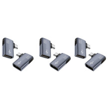 6Pcs OTG Adapter for Fire TV Stick 90 Degree Left/Right Angle Micro-USB to USB OTG Adapter for Android Phone Tablet