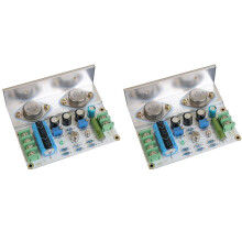 2X 1969 Class A Power Amplifier Board 10-15W HiFi Audio Amplificador with MOT/2N3055 Transistors, DIY Kit