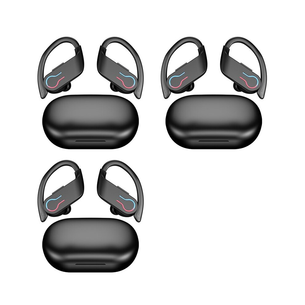 3X Q63 5.3 Earphones Sports Headset Wireless In-Ear 200H Standby Ipx7 Hifi Stereo Gaming Earbuds 4712937806711