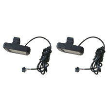 2X LCD Display for Electric Bike 24V 36V 48V Scooter Motorcycle Speedmeter Waterproof Ebike Display