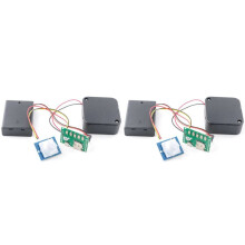 2X DIY MP3 Music Voice Playback Kit with PIR Sensor Sound Recording Module USB Download Support TF Card