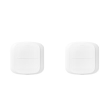 2X Tuya Zigbee 2 Gang Scene Knop Schakelaar Druk Afstandsbediening Paneel  Home Koppeling Automatisering Sense Controller Zigbee Versie