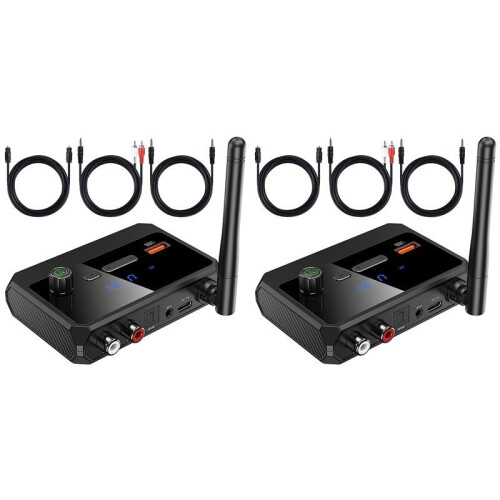 2X  Adapter for Stereo Receiver -  5.3 Receiver, Wireless Audio Adapter for Home Stereo System