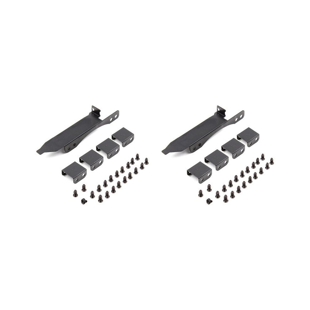 2X 3 Fan Mount Rack Pci Slot Bracket For Video Card With Support 90Mm/120Mm Fan Bracket Kit With Fan 24Bb 4711164174693
