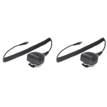 2X Luidsprekermicrofoon voor DP1400 EP450 GP88 CP88 CP180 XTN446 GP300 PR400 P080 Schouderportofoononderdelen