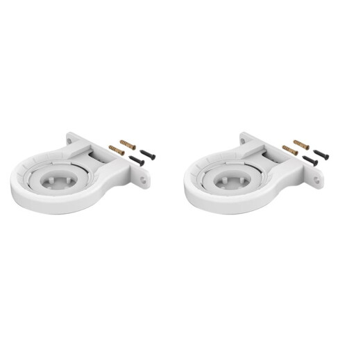 2X Wall Mount Hanger Built-in Cable Management Space Saving Bracket Wall Shelf for  Nest WiFi Wireless Router