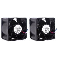 2 Pièces FFB0412SHN 4028 12 V 0,6 A Ventilateur à Flux D'Air Micro-Violent 40 X 40 X 28 mm Ventilateur de Refroidissement pour AWP8 PSU