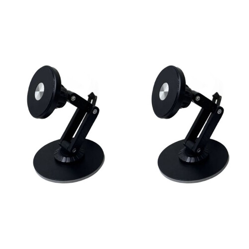 2X Magnetic Bracket for Split Keyboard Phone Tablets PC Detachable 360and Height Adjustable Bracket Game Black