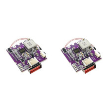 2X 22.5W Power Bank Bidirectional Fast Charging Mobile Power Module Circuit Board W/ Light Display Type-C+USB