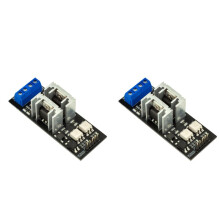2X AC-Lichtdimmermodule 2-Kanaals 3,3 V/5 V Logica AC 50/60H 220 V/110 V Lichtdimmermodule voor Lampen, Elementen, Ventilatoren en Pompen