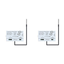 2X Tuya WiFi Temperature Sensor 2.4G WiFi Temperature Sensor with 2M Temperature Probe