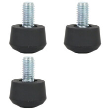 3X Universal Anti-Slip 3/8 Inch Screw Tripod Monopod Rubber Foot Pad Feet Spike for Camera Tripod Photography