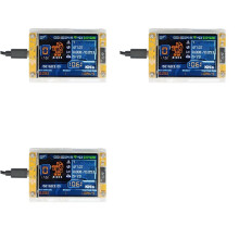 3X 1060KH/S NMMiner NerdMiner Verbessertes Harshrate 2,8 Zoll Display Bitcoin Crypto Solo Lottery Miner NerdMiner