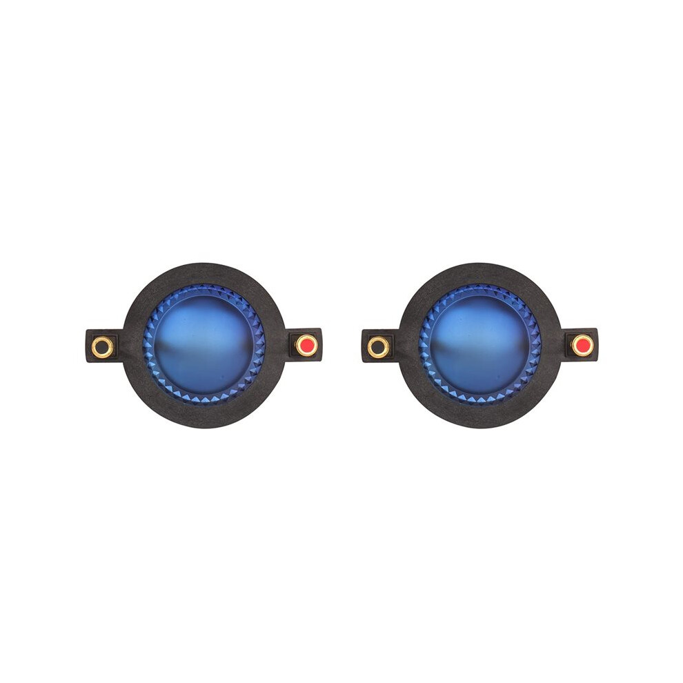 2X Audio Speaker 44 Core 44.4Mm Tweeter Treble Voice Coil Replacement Diaphragm High Pitched Membrane Round Dome Speaker 6031612594186