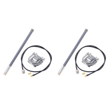 2X 868MHz Lora Antenna Waterproof IP67 Fiberglass Antenna N-Type Outdoor Antenna