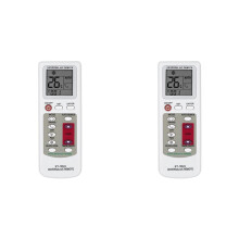 2X KT-109II Air Conditioner Remote Control Universal Replacement Air Conditioner LCD Display Remote Control with Base