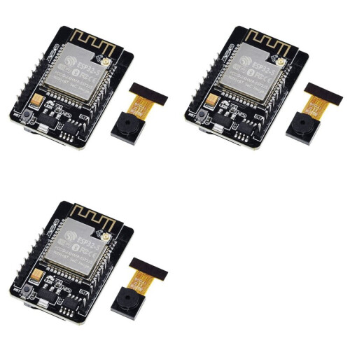 3X ESP32-CAM Development Board ESP-32S WiFi Multi-Function Module with OV2640 Module WIFI+ Module