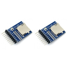2X for Micro- (TF) Card Storage Module Development Board Card Module Card Holder 2.54mm Pitch for SDIO & SPI