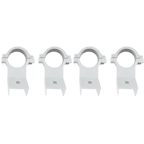 4pcs KU Band LNB Holder for Satellite Dishes 20mm Plastic Bracket,  for Multiple Dish Sizes