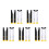 10Pcs Assorted Color Pastor Stole Double-Sided with Cross Embroidery 5