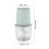 Mini 600ml Cordless Food Processor, Green, 21x10.5x8cm 2