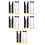 10Pcs Assorted Color Pastor Stole Double-Sided with Cross Embroidery 8