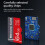 Κάρτα Micro SD με συσκευή ανάγνωσης και προσαρμογέα 1GB–128GB A1C10 7