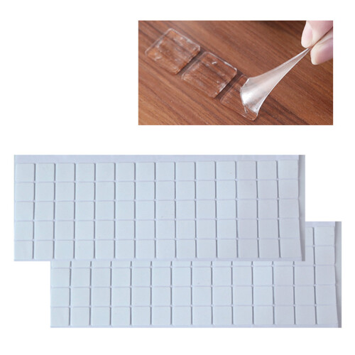 4Pièces Bande Adhésive Double Face Forte Blanche Pour Bricolage 1