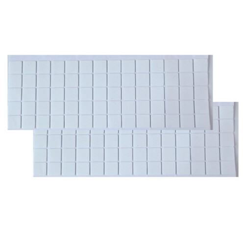 4Pièces Bande Adhésive Double Face Forte Blanche Pour Bricolage 2