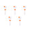 5Pièces Coupe Cercle Papier Manuel Réglable Pour Scrapbooking DIY 5