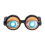 Winking Glasses Black 15 cm 1 piece 2