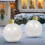 Aufblasbare Weihnachtskugeln für den Außenbereich, 60 cm, 2 Stück 8