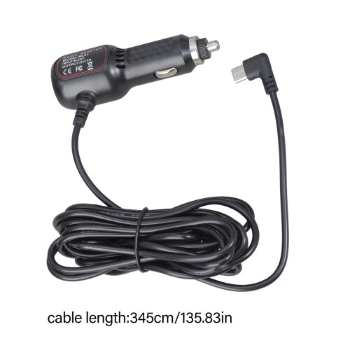 Biluttag Strömkabel 12V24V till 5V3A USB-C Adapter 2