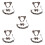 5Ensembles Déguisement Chat Costume Bandeau 4