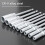 Extra Long Socket Wrench 4-14mm Hexagonal Bit Socket Nut Driver for Screwdriver Easy Installation and Mechanical Repair 6