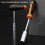Extra Long Socket Wrench 4-14mm Hexagonal Bit Socket Nut Driver for Screwdriver Easy Installation and Mechanical Repair 8