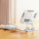Tablet stand rotating metal foldable desk holder 6