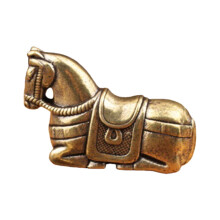 Metalen Paard Standbeelden Decoratieve Dieren Standbeeld