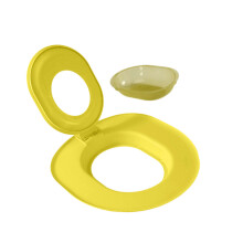 Cats Toilet Sand Tray Sand Pot Training Cats Toilet-Yellow
