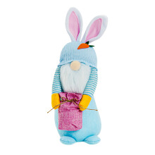 Ostern Kaninchen Figur Ornament Gefüllte Kaninchen-Blau