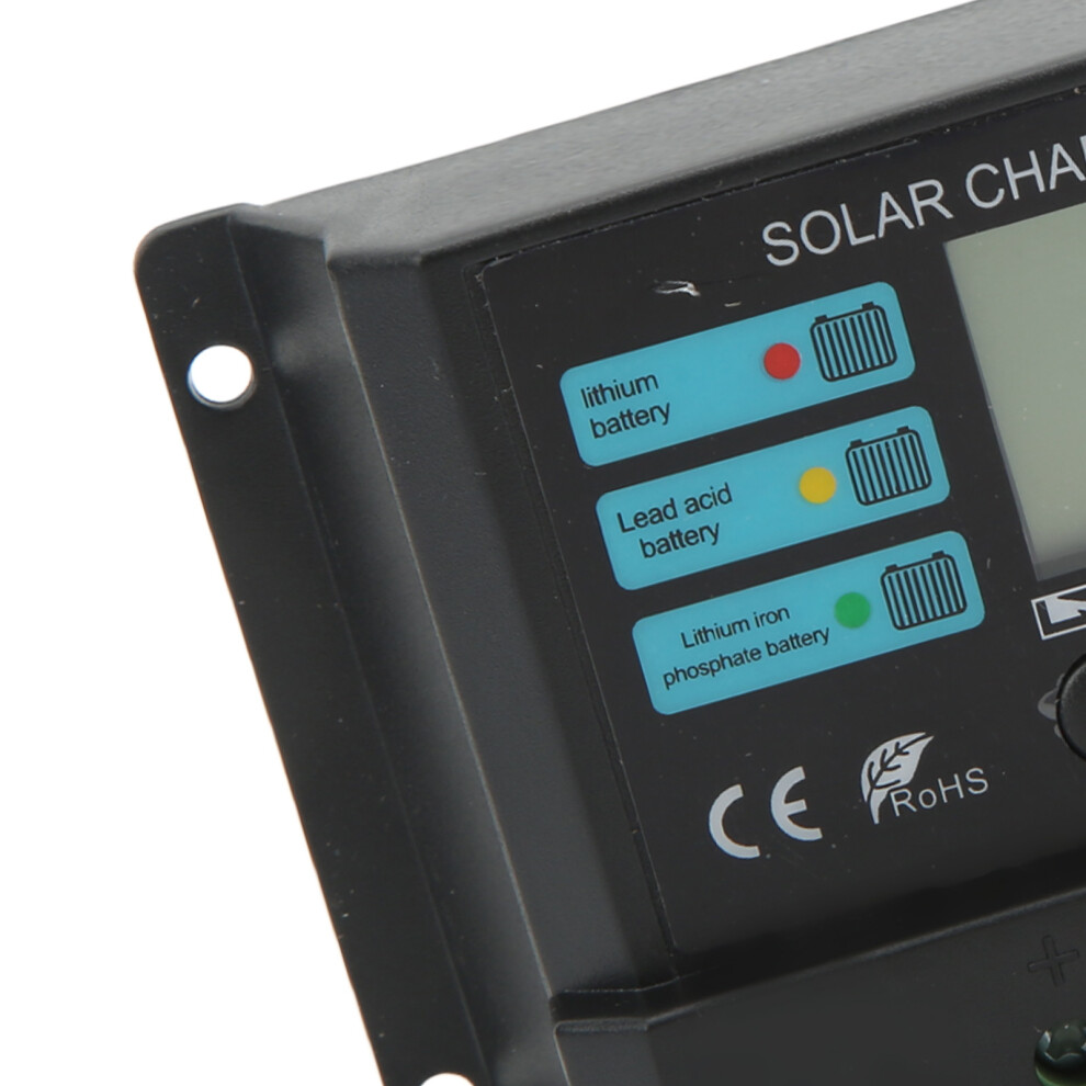 12V 24V Solar Panel Controller 20A USB