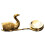 Swan spisepindeholder – Rustfrit stål bestikholder, 2
