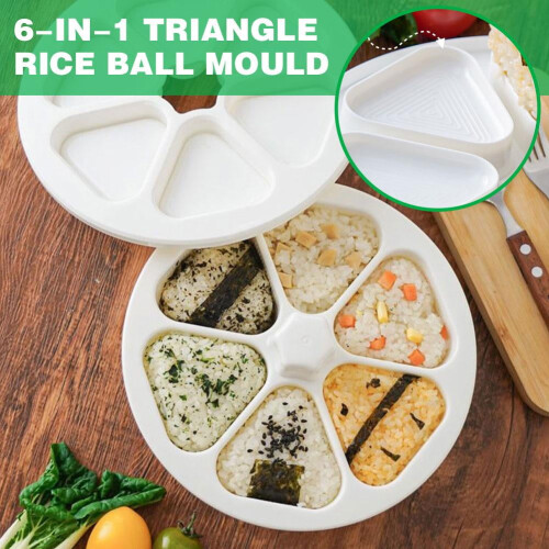 Καλούπι Τρίγωνο Bento Box Κιτ Παρασκευής Ιαπωνικού Σούσι Καλούπι Σούσι Q2Q7S3U 2