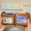 Ανδρικό δερμάτινο δίπτυχο πορτοφόλι με RFID blocking και θήκη για κέρματα 5